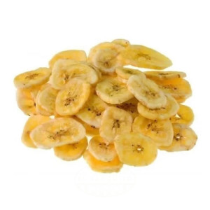 250 Grs - Banana En Rodajas Deshidratadas